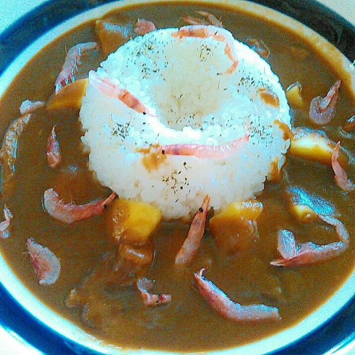 桜海老じゃがいもカレー